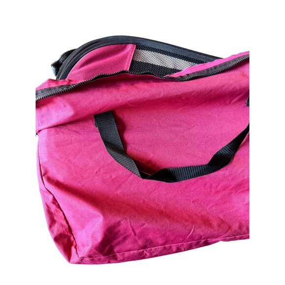 Portable Red Doggie/Cat Dorm Pet Playpen W/ Mesh Sides & Top Zippered Doors 600D - Picture 14 of 14